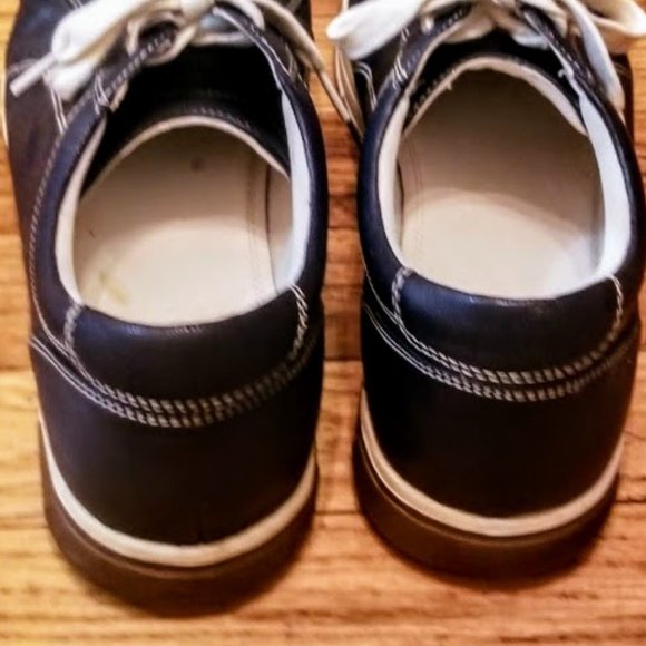 Cole Haan | Nike Air | Men's | Leather | Lace Up | Sneaker | Blk | Size: 10.5M - Picture 7 of 16